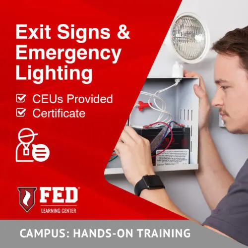 Exit and Emergency Lighting | HOT | Private