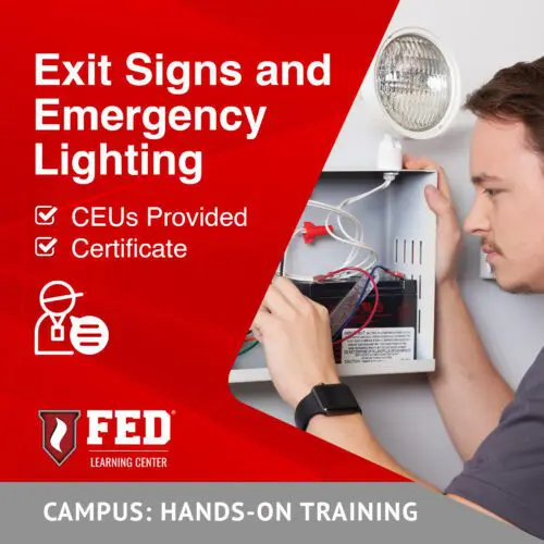 Exit Signs and Emergency Lighting | HOT | 1 Day