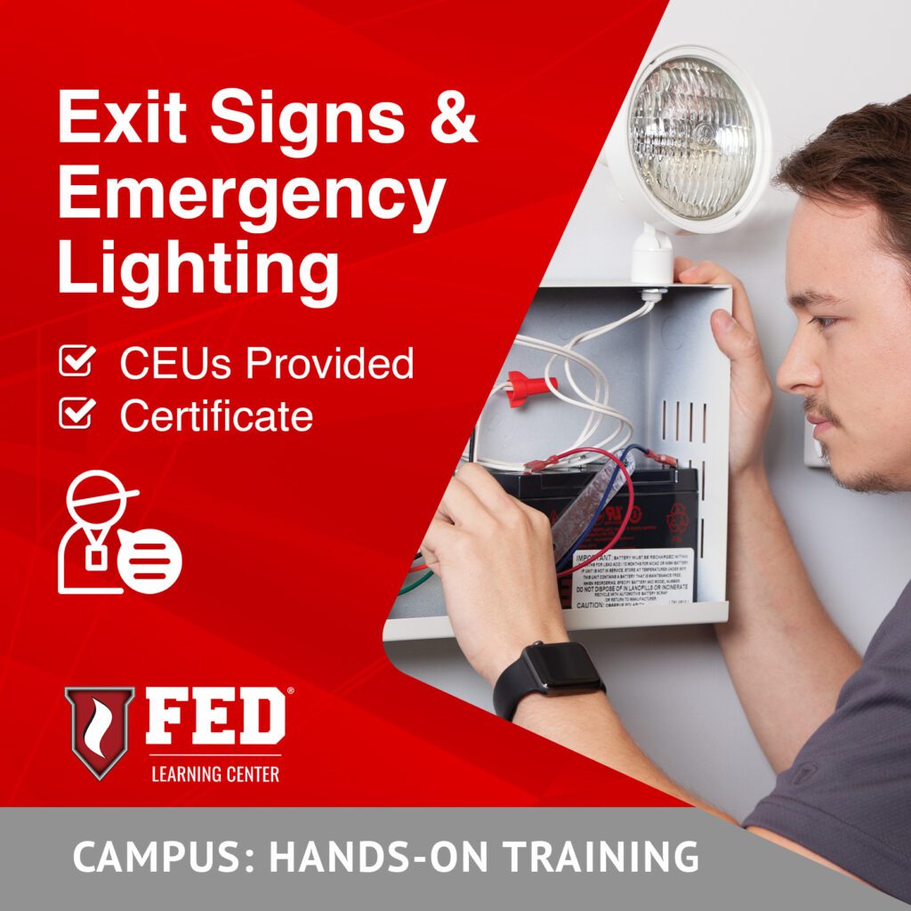 NAFED Conference & Expo Seminar Exit Signs & Emergency Lighting