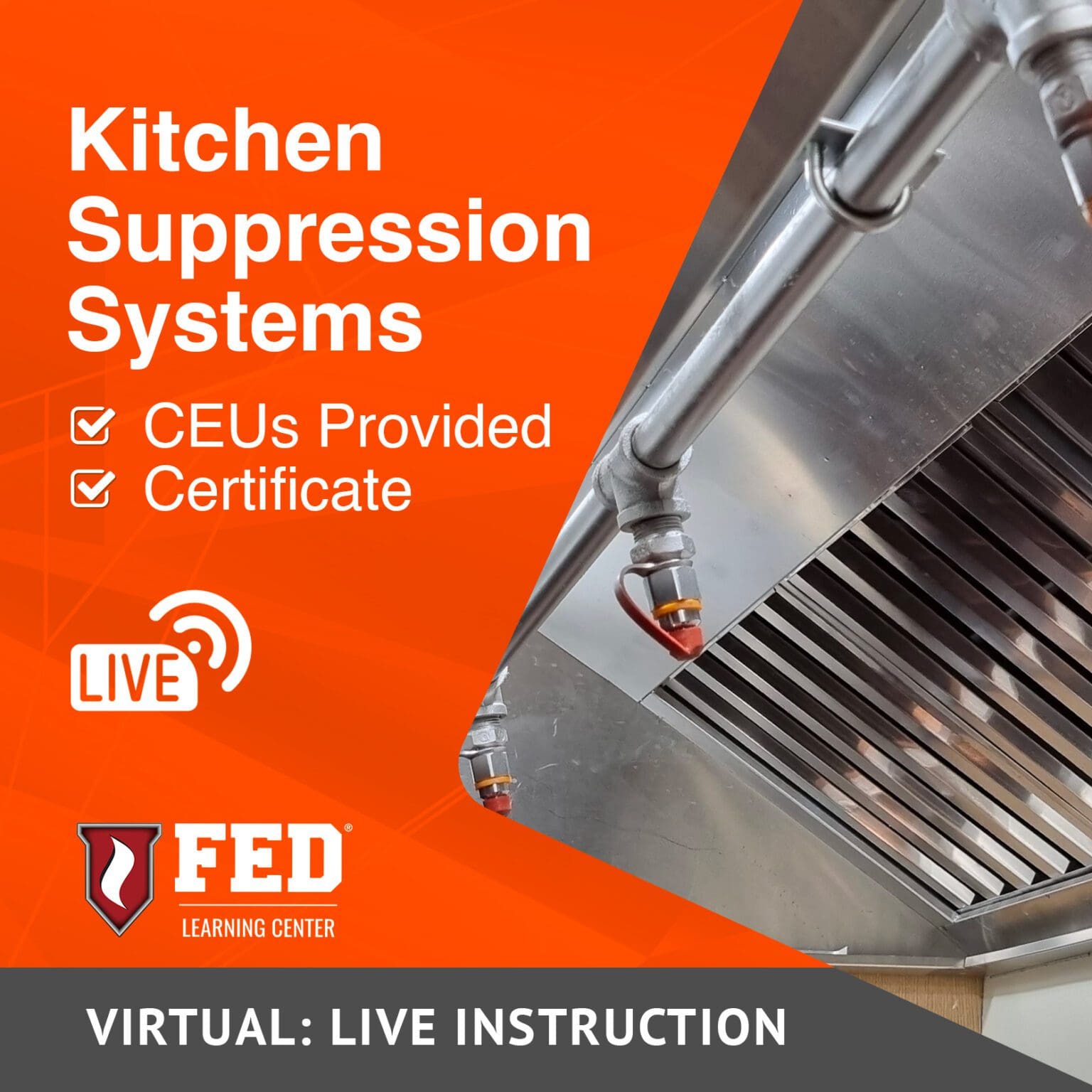 Landing - Kitchen Suppression Systems - FED Learning Center