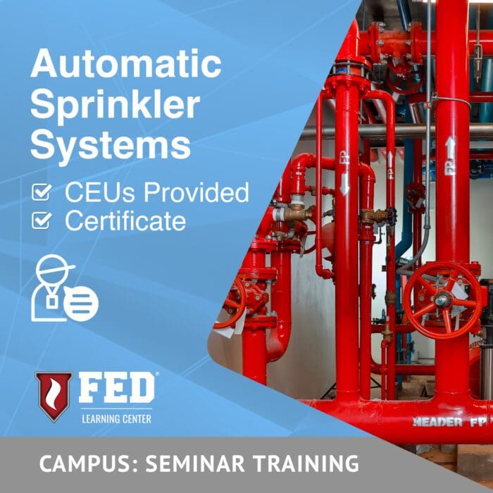 Automatic Sprinkler Systems | SEMINAR