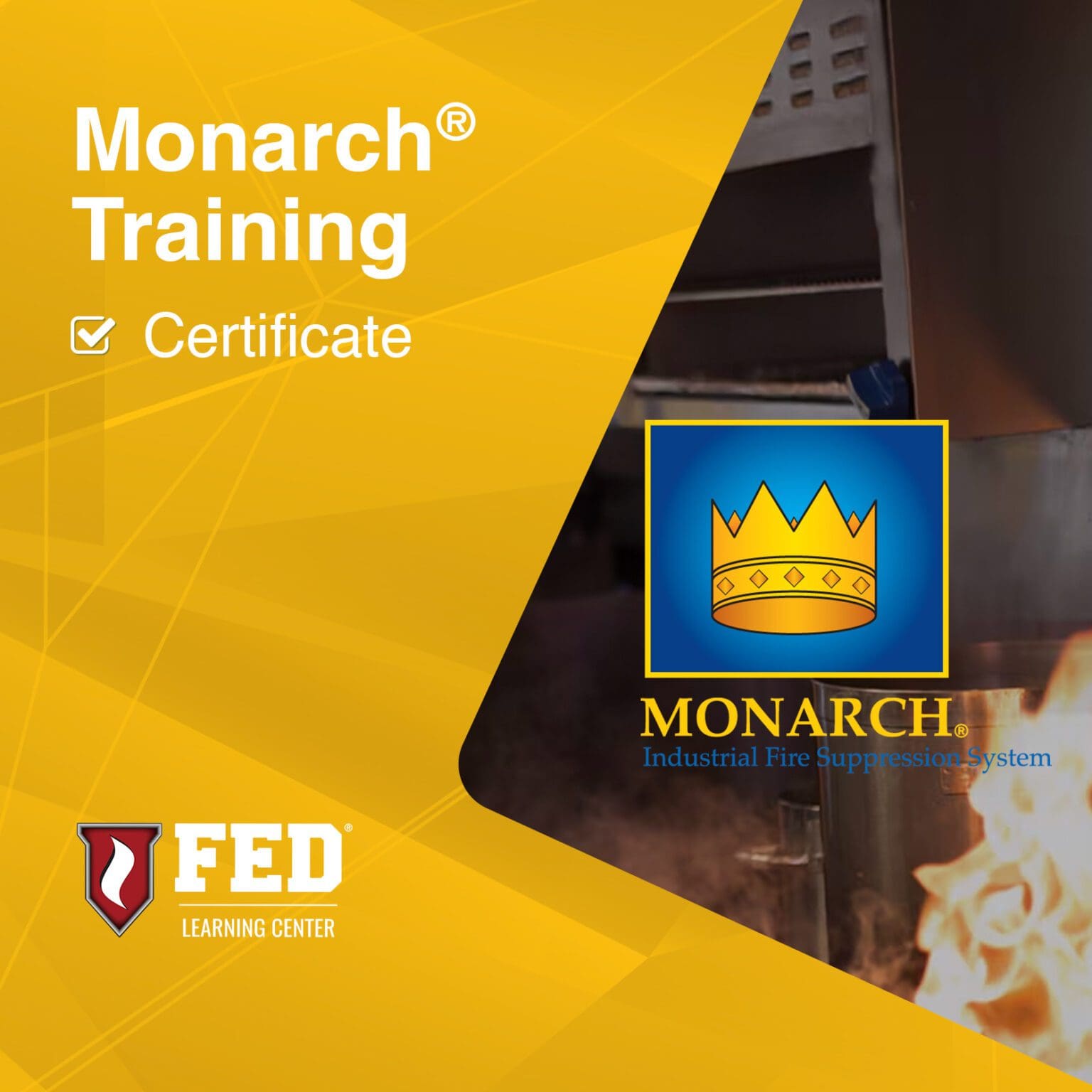 Monarch® Dry Chemical Industrial System - FED Learning Center