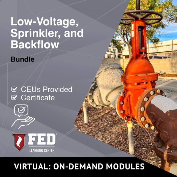 Low Voltage, Sprinkler, and Backflow Bundle | ODM