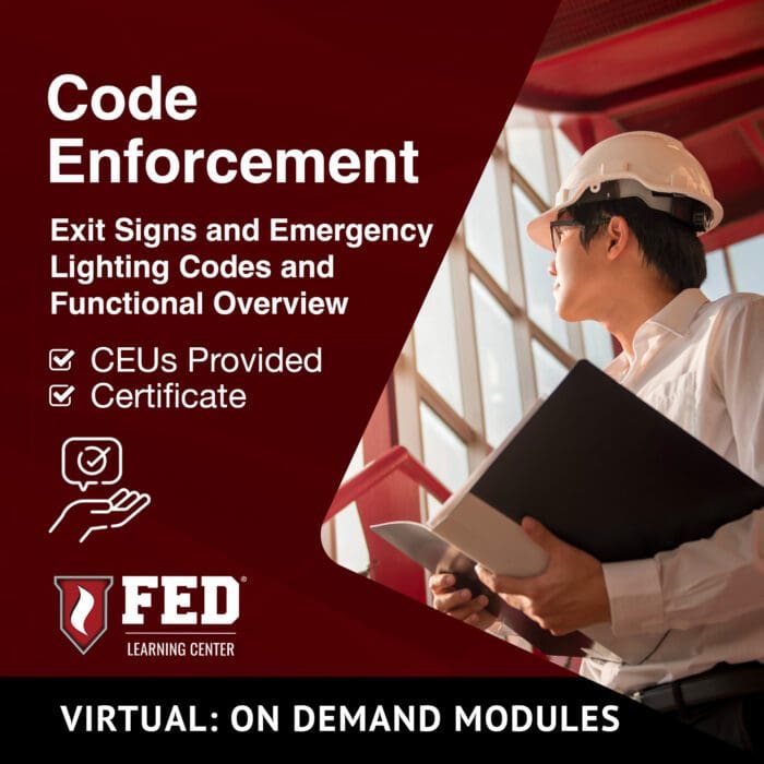 Code Enforcement | Exit Signs and Emergency Lighting Codes and Functional Overview